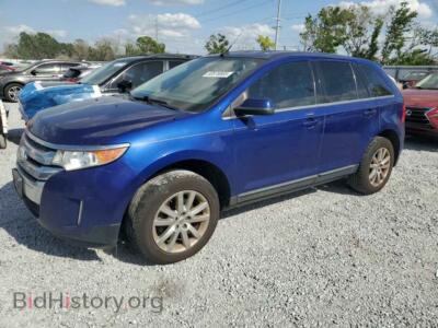 2013 Ford EDGE Limited, синий — VIN 2FMDK3KC1DBA40818, Copart