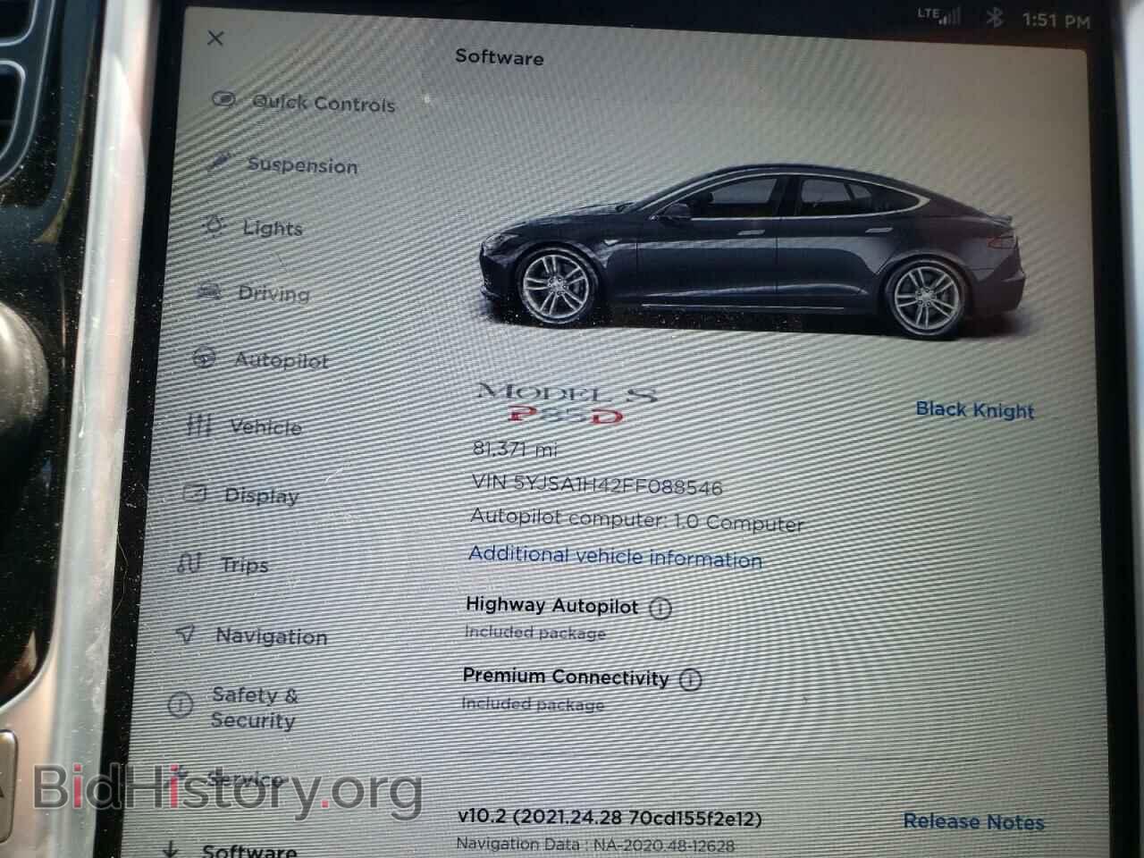 2015 TESLA MODEL S - VIN: 5YJSA1H42FF088546 - Photo 8