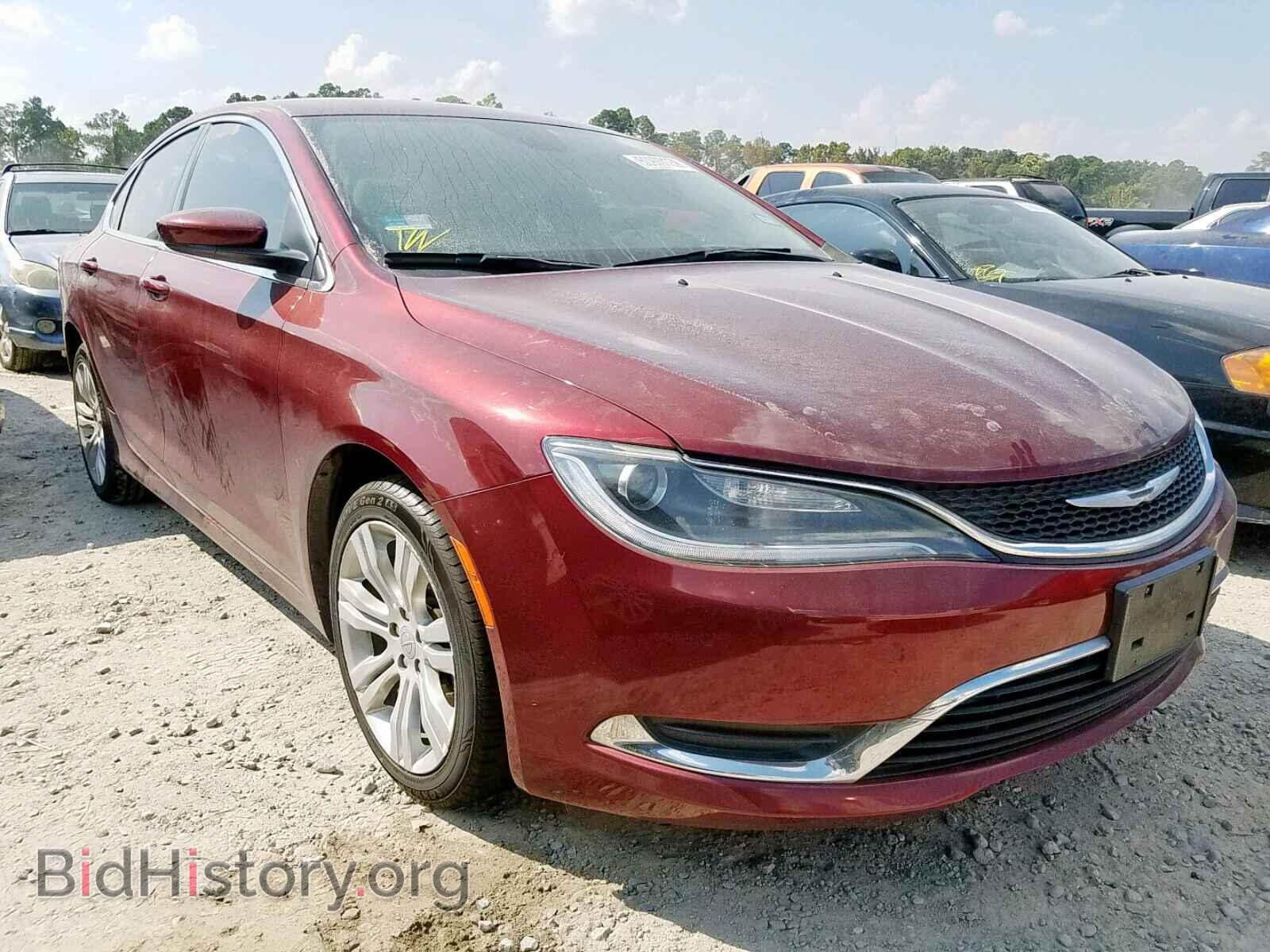 Photo 1C3CCCAB7FN527734 - CHRYSLER 200 2015