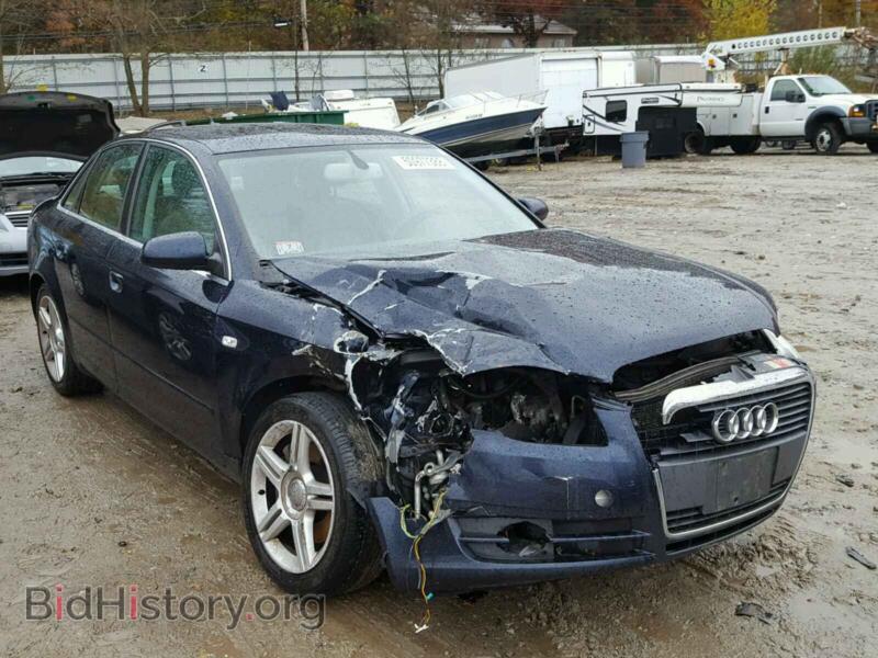2007 Audi A4 A4 2.0T QU (VIN WAUDF78E67A079202) — фото 1 из 10, Copart, повреждение: передняя часть