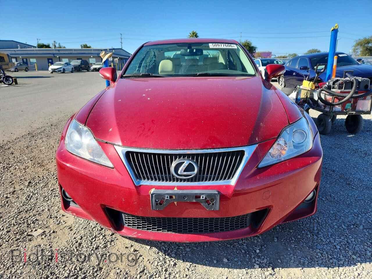 2012 LEXUS IS - VIN: JTHBF5C2XC5172737 - Фото 5