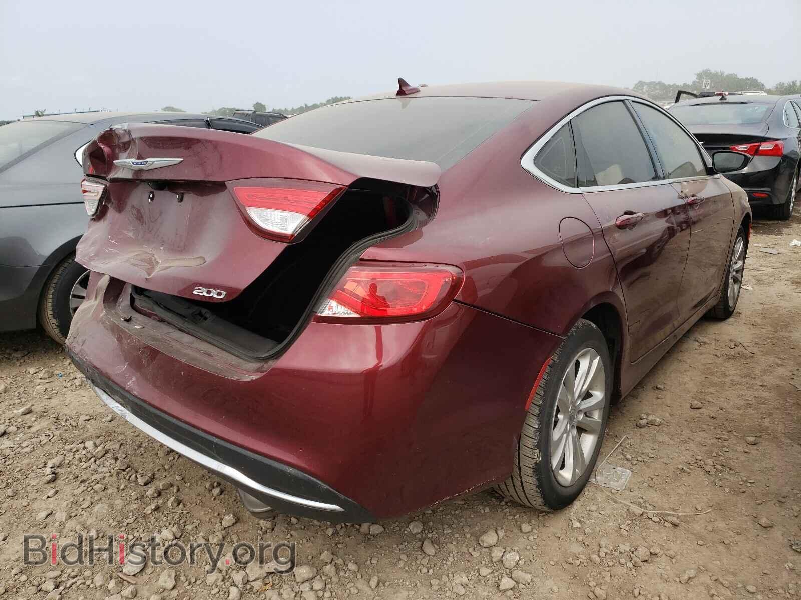 2015 CHRYSLER 200 - VIN: 1C3CCCAB3FN720883 - Photo 4