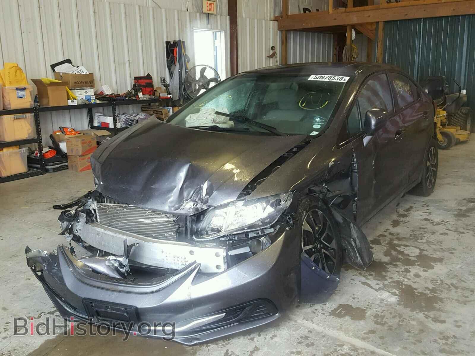 2014 HONDA CIVIC - VIN: 19XFB2F81EE044231 - Фото 2