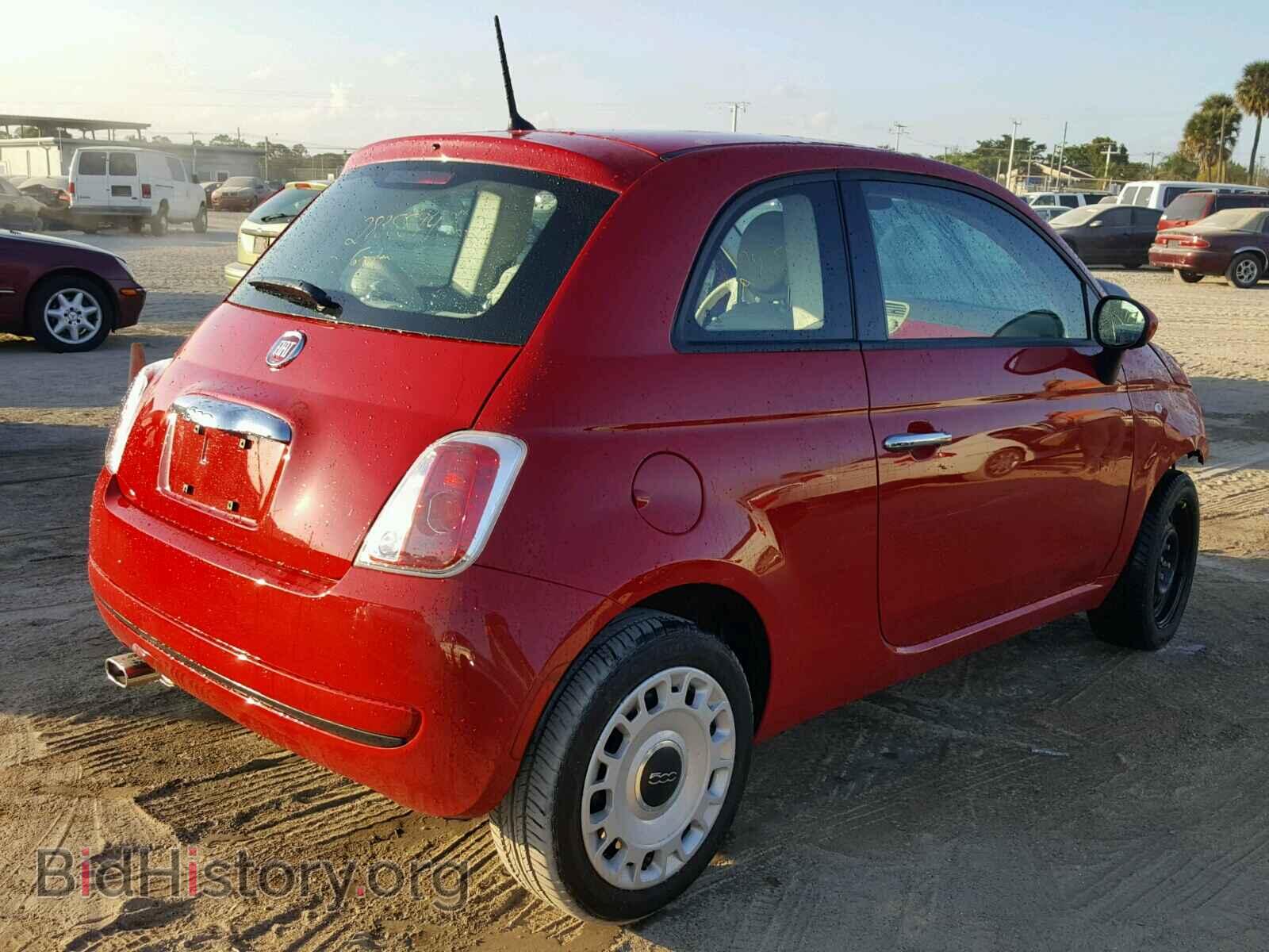 2015 FIAT 500 - VIN: 3C3CFFAR4FT598637 - Photo 4