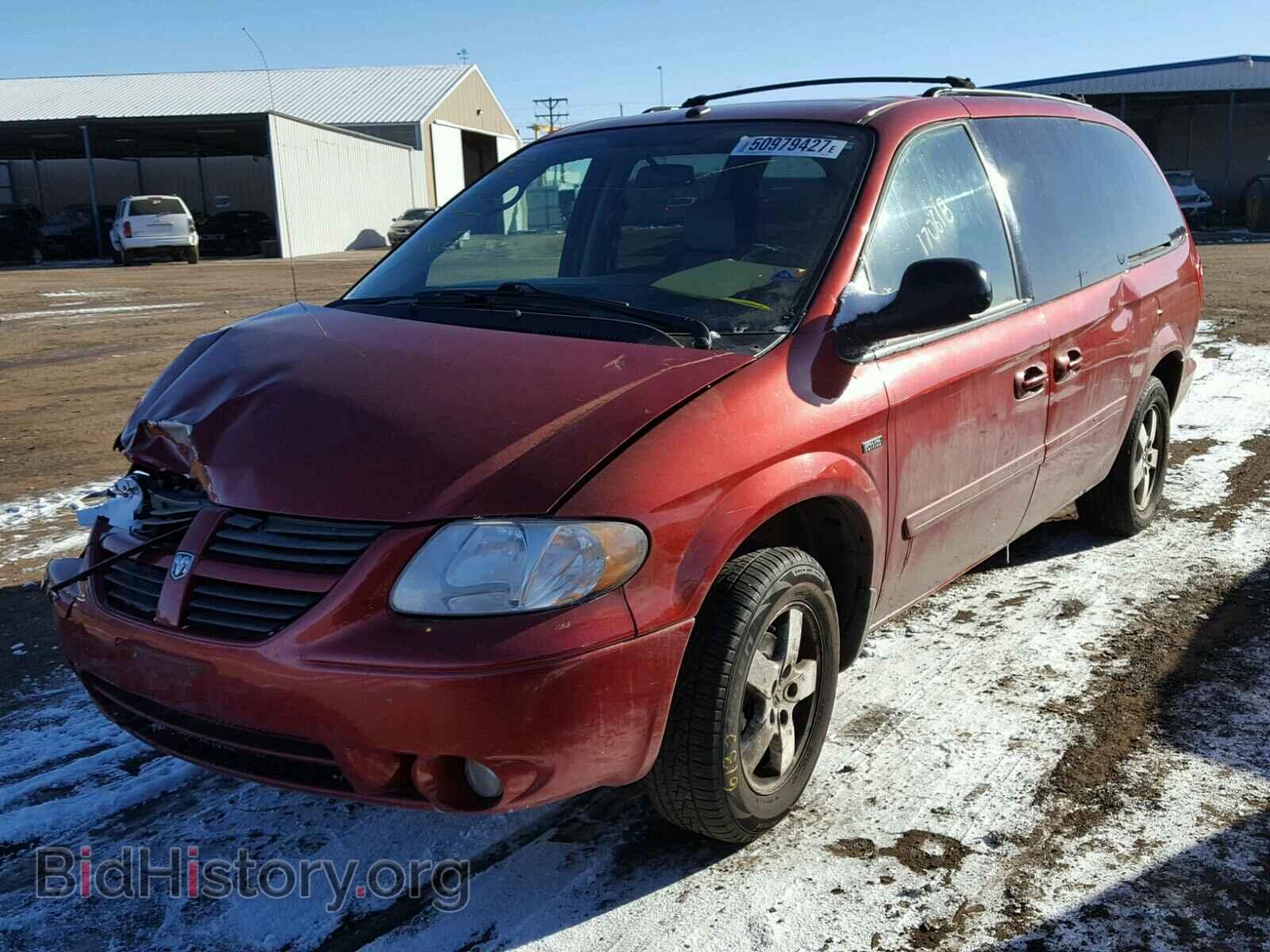 2007 DODGE CARAVAN - VIN: 2D4GP44L97R217149 - Фото 2