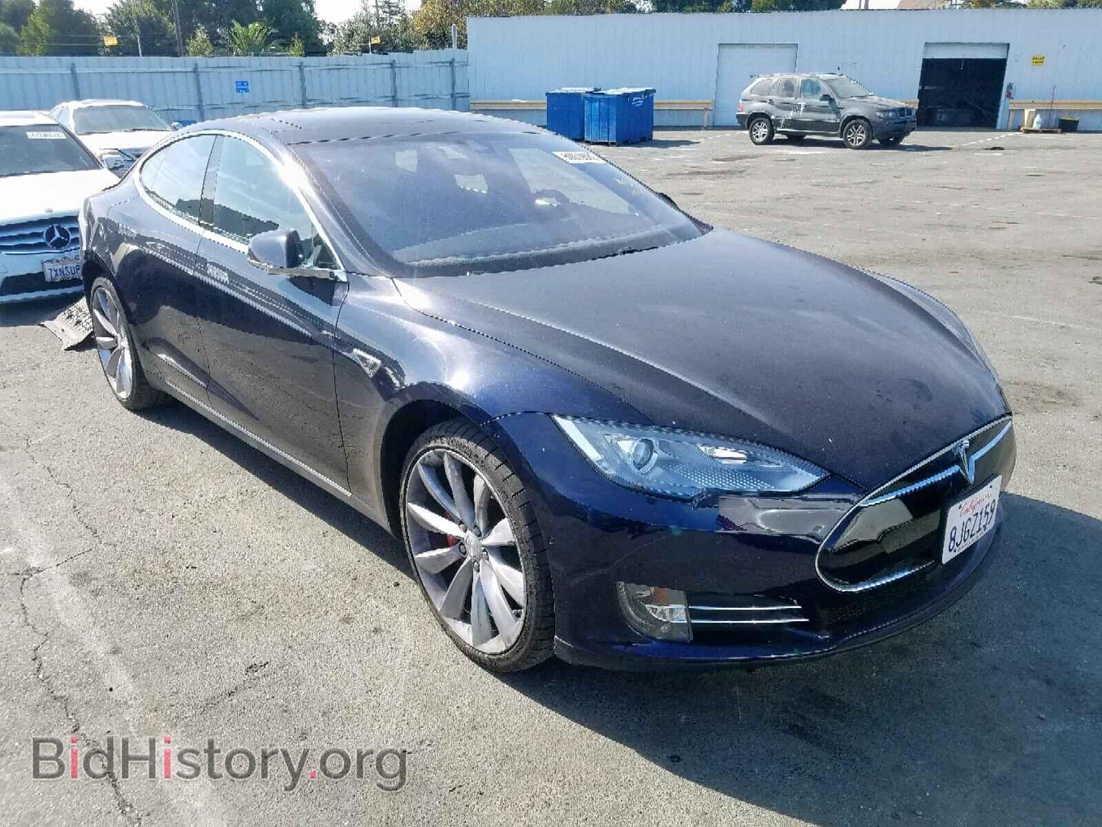 Photo 5YJSA1H15EFP55971 - TESLA MODEL S 2014
