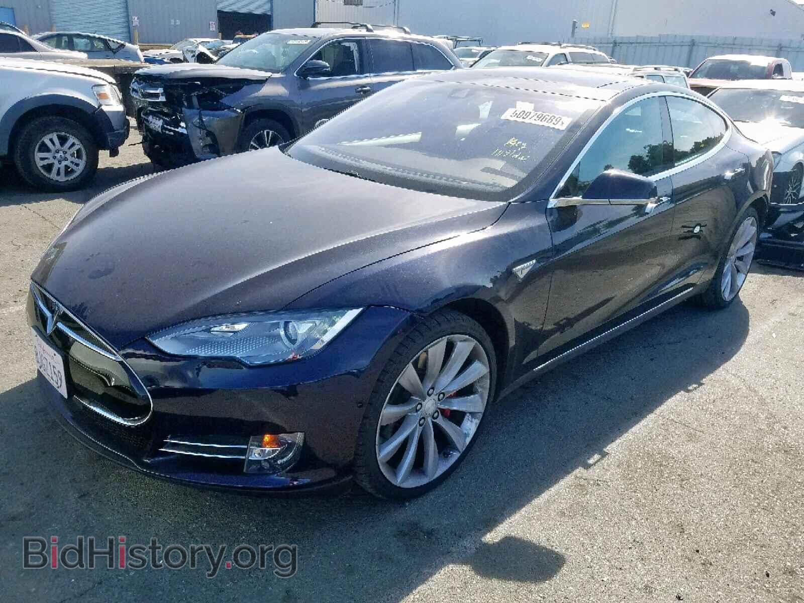 2014 TESLA MODEL S - VIN: 5YJSA1H15EFP55971 - Photo 2