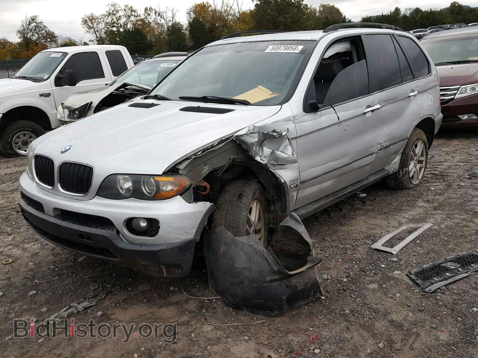 2006 BMW X5 - VIN: 5UXFA13566LY47986 - Фото 2
