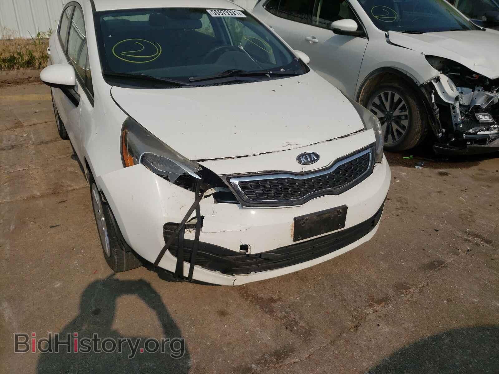 2012 KIA RIO - VIN: KNADN4A33C6068343 - Фото 9