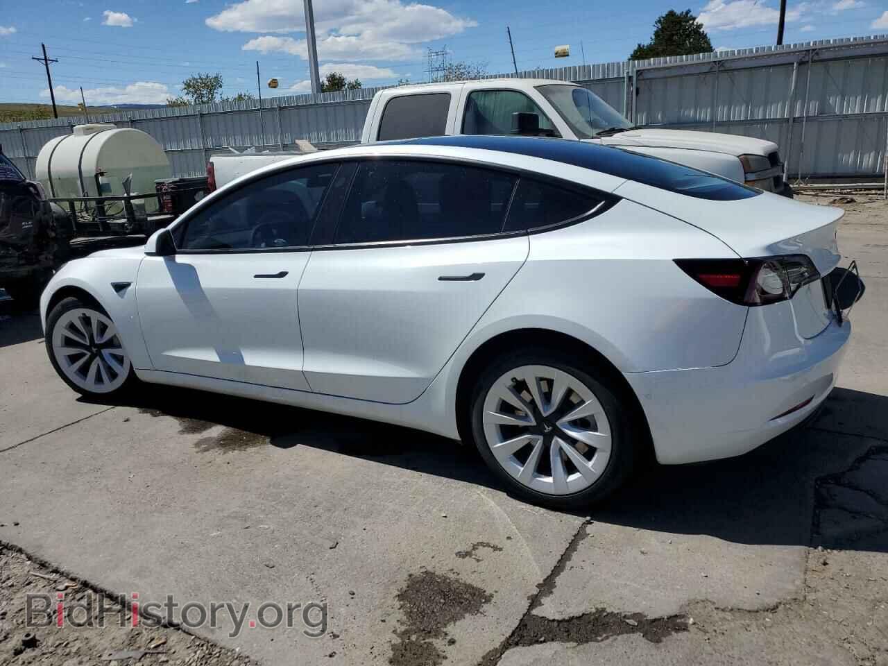 2022 TESLA MODEL 3 - VIN: 5YJ3E1EB6NF211775 - Фото 2