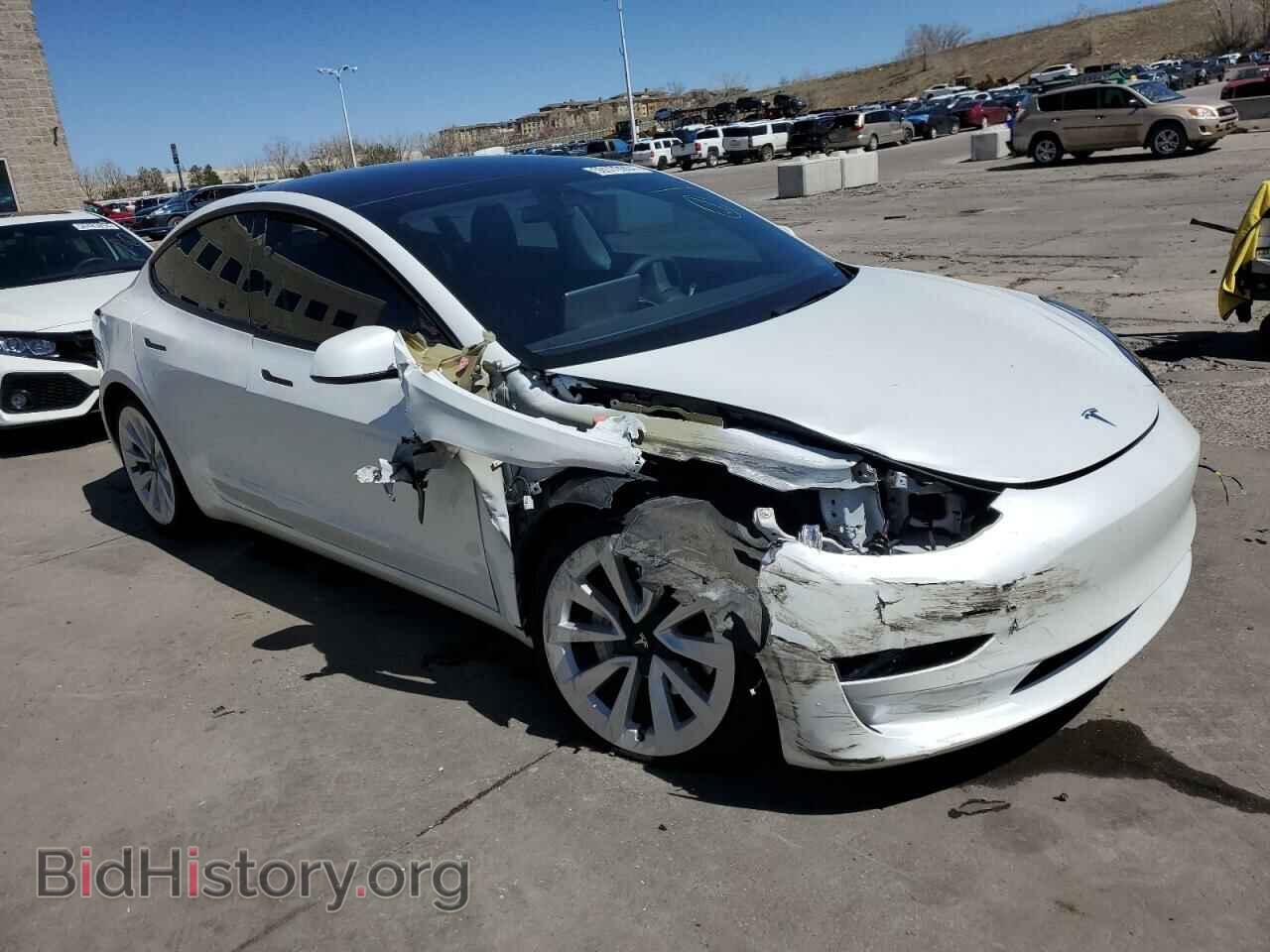 2022 TESLA MODEL 3 - VIN: 5YJ3E1EB6NF211775 - Фото 4