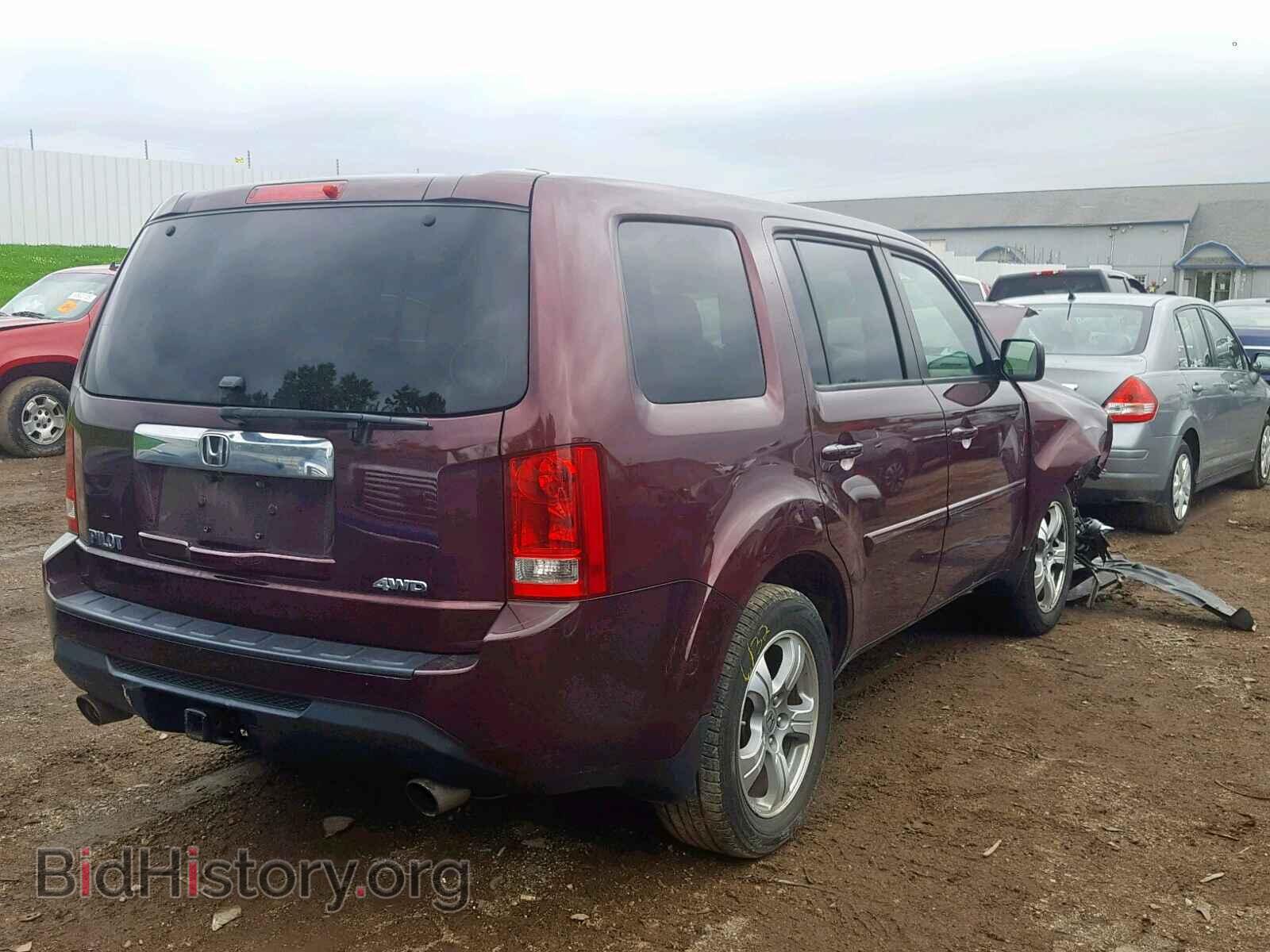 2013 HONDA PILOT EX - VIN: 5FNYF4H42DB035341 - Фото 4