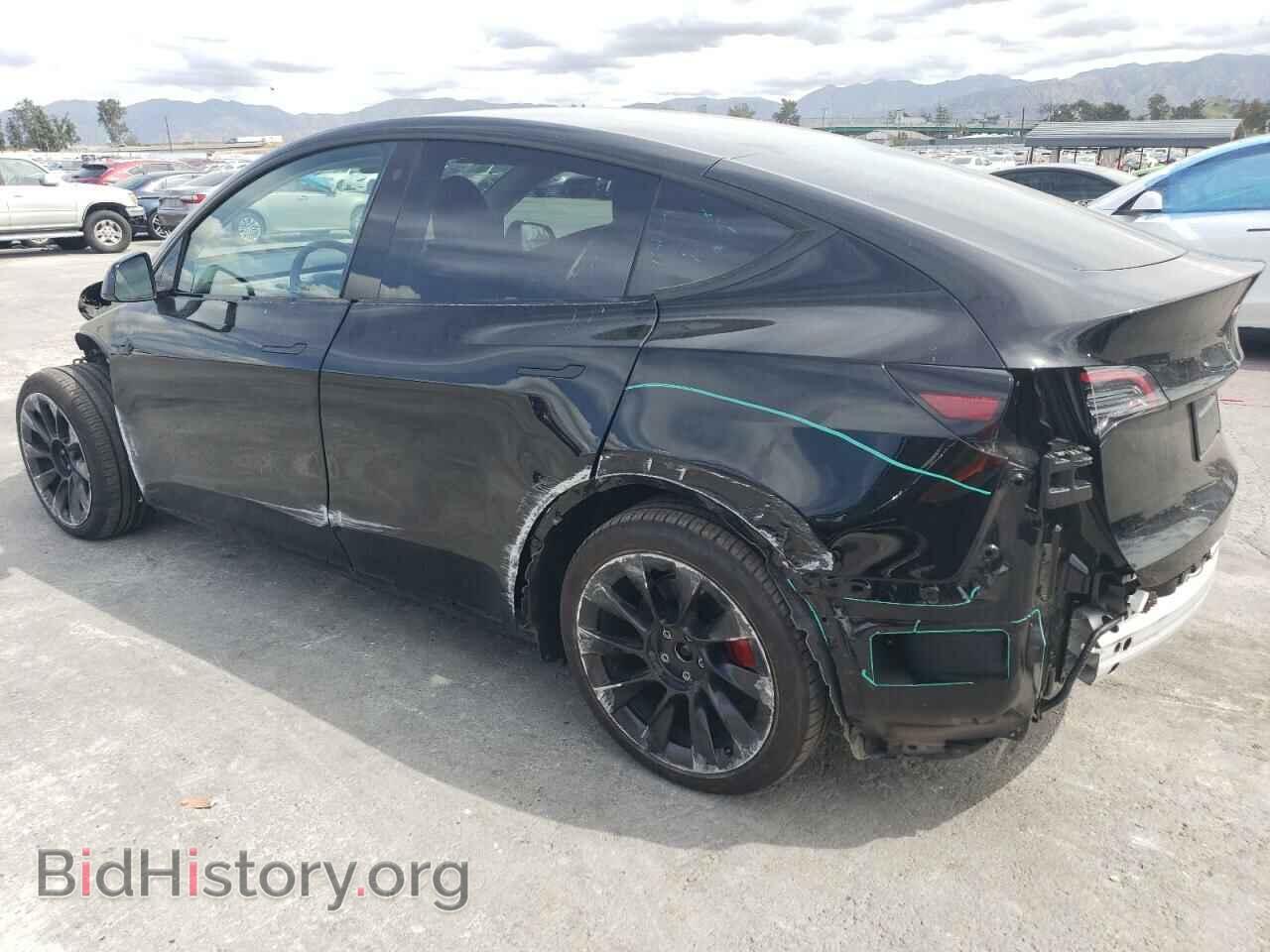 2023 TESLA MODEL Y - VIN: 7SAYGAEE8PF710433 - Фото 2