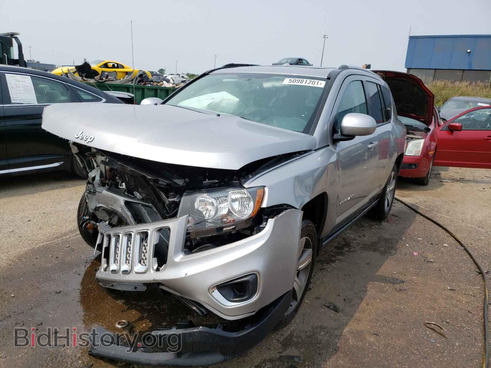 2016 JEEP COMPASS - VIN: 1C4NJCEA6GD738023 - Фото 2