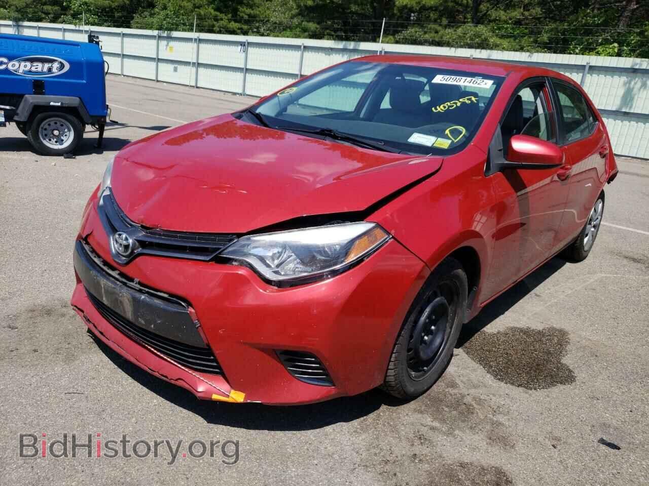 2015 TOYOTA COROLLA - VIN: 2T1BURHEXFC403287 - Photo 2