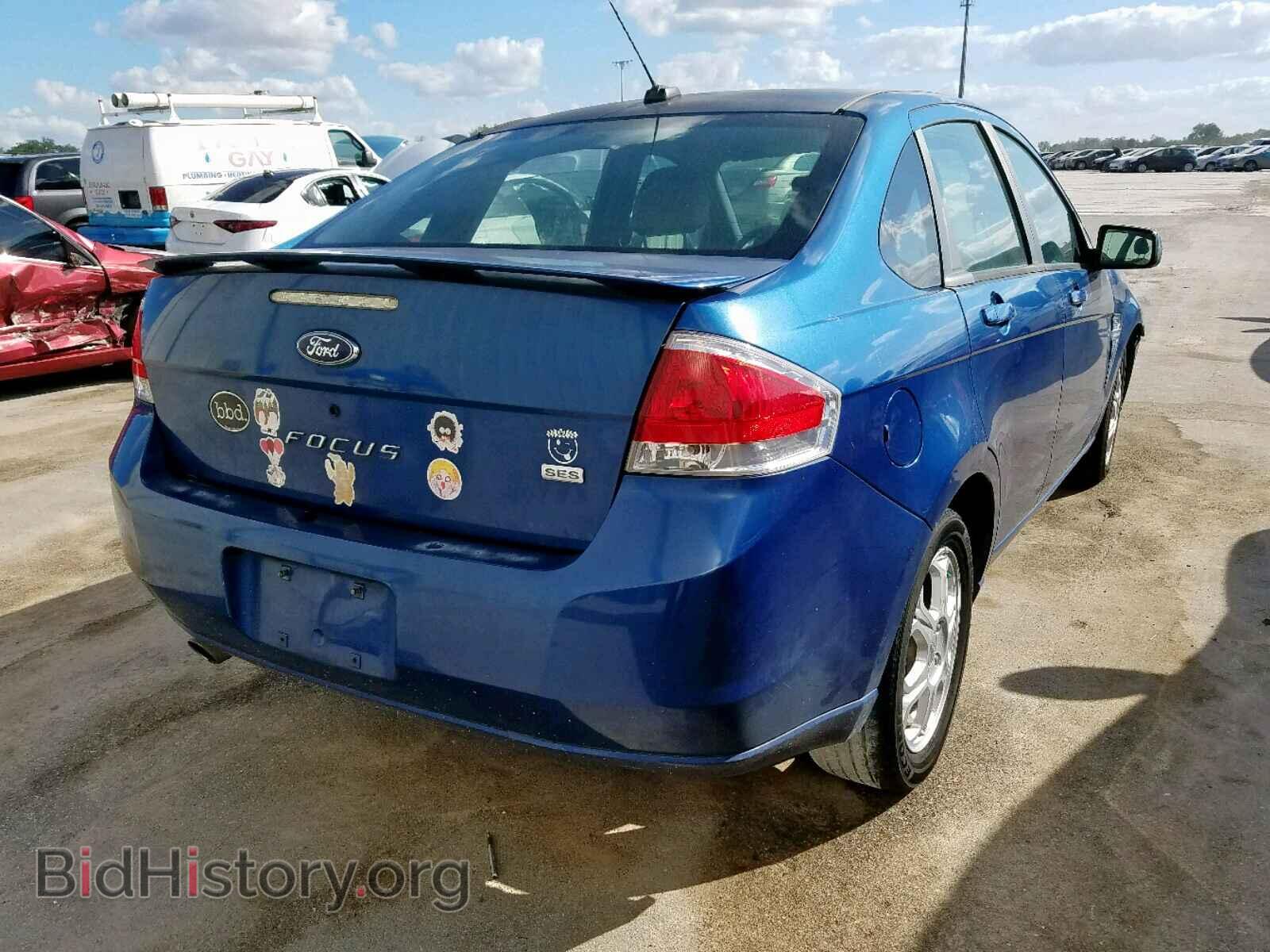 2008 FORD FOCUS SE - VIN: 1FAHP35N88W249407 - Фото 4