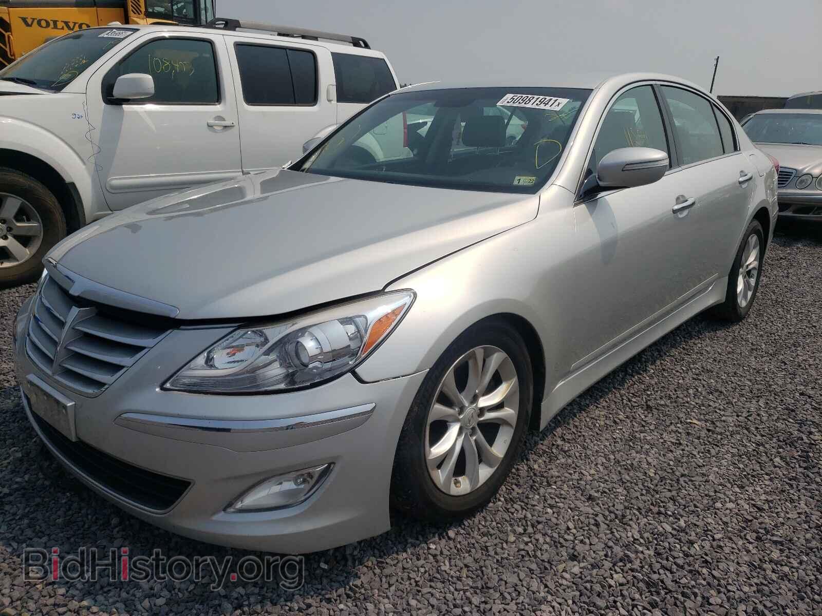 2012 HYUNDAI GENESIS - VIN: KMHGC4DD7CU196618 - Фото 2