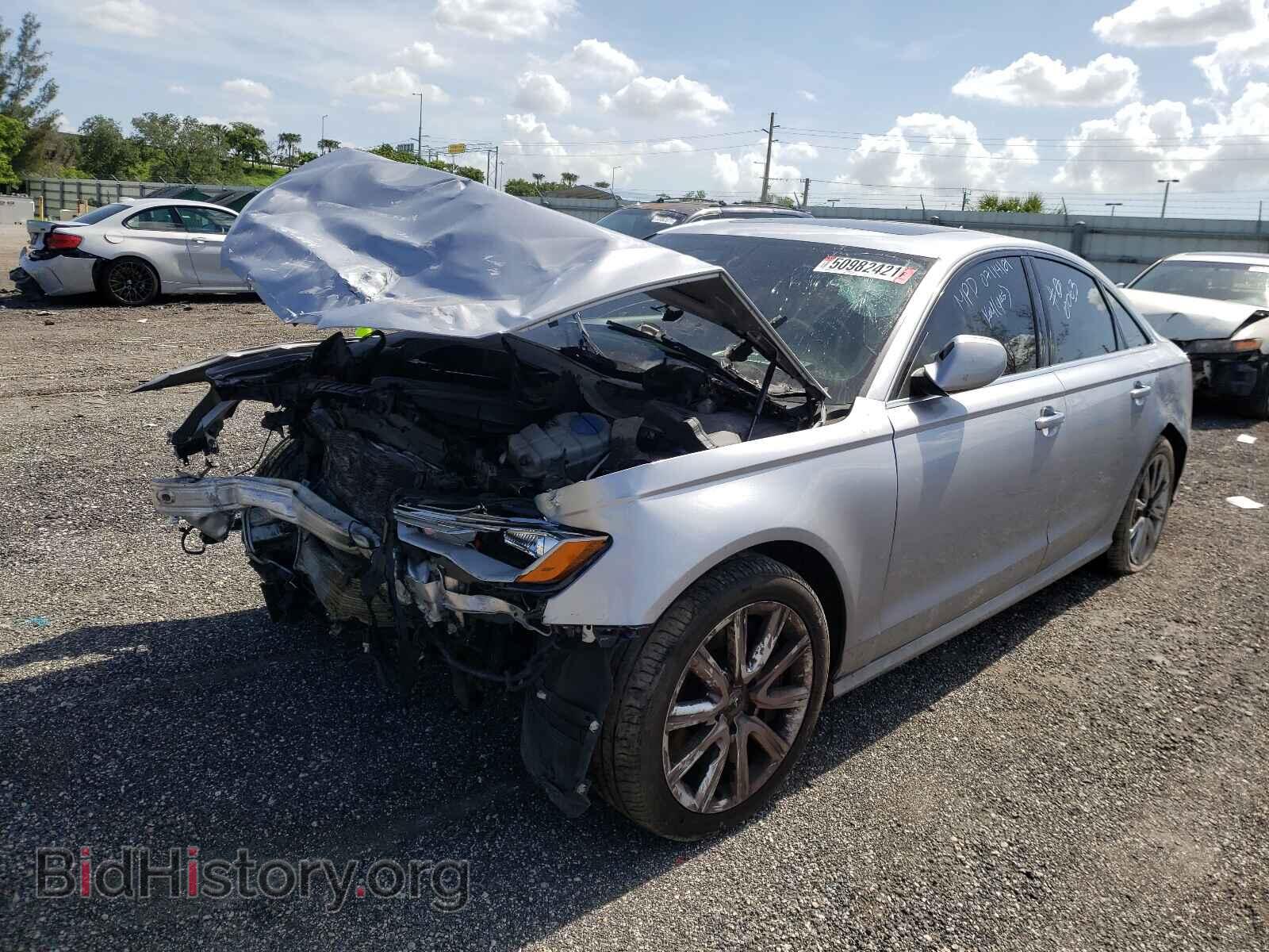 2016 AUDI A6 - VIN: WAUGFAFC3GN042063 - Фото 2