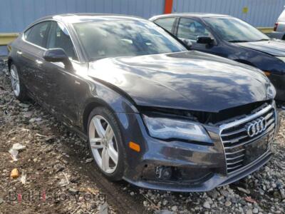 2012 Audi A7 A7 Premium, black — VIN WAUWGBFC9CN038317, Copart