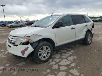 2010 Ford EDGE SE, белый — VIN 2FMDK3GC4ABA48898, Copart