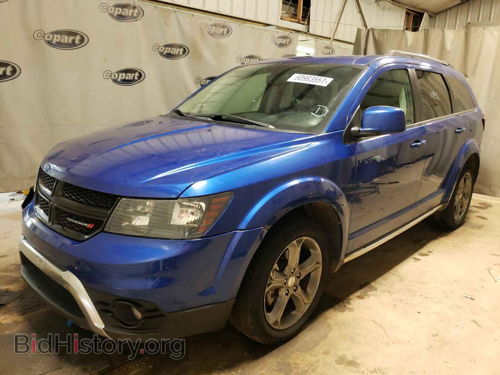 2015 DODGE JOURNEY - VIN: 3C4PDCGB1FT606401 - Фото 2