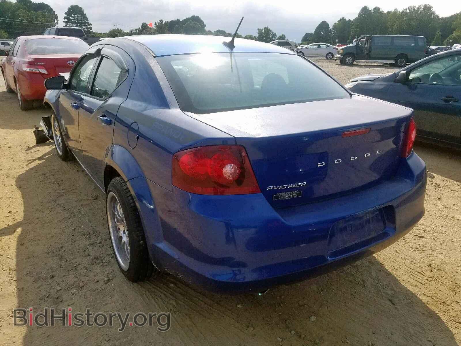 2013 DODGE AVENGER - VIN: 1C3CDZAG0DN749573 - Photo 3