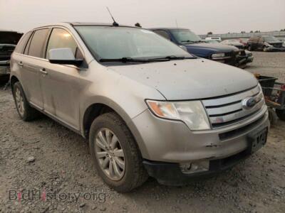 2008 Ford EDGE Edge Limit, серебристый — VIN 2FMDK39C38BA81348, Copart