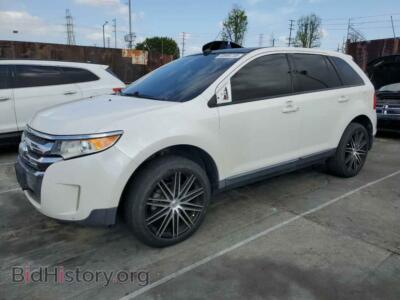 2012 Ford EDGE SEL, белый — VIN 2FMDK4JC8CBA96289, Copart