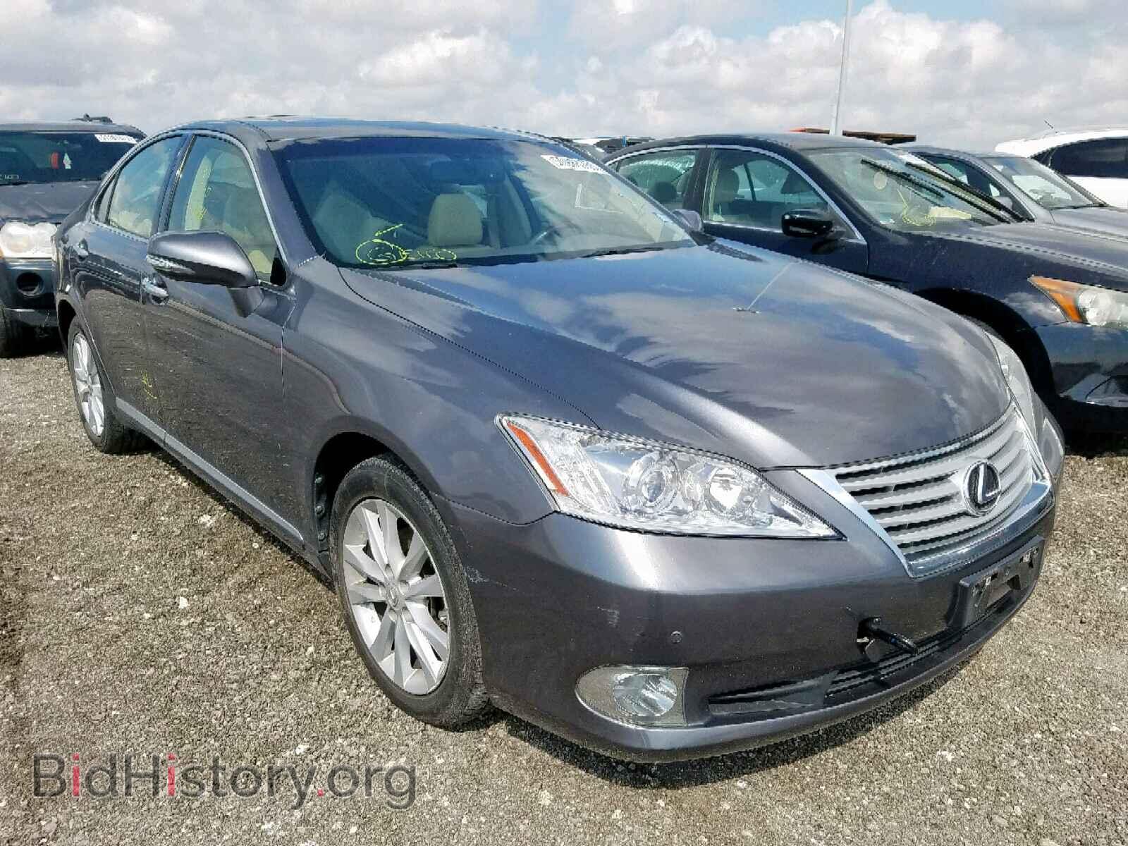 Photo JTHBK1EG7C2496890 - LEXUS ES350 2012