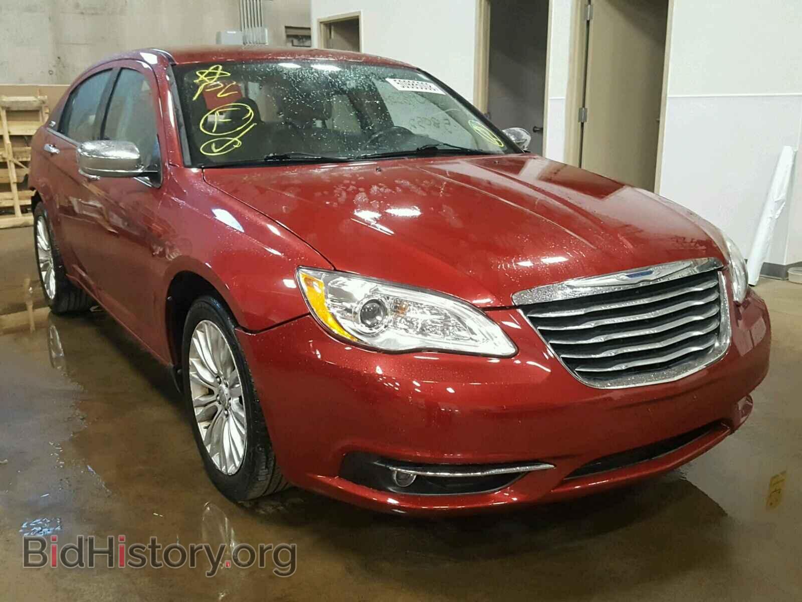 Фотография 1C3CCBCB1CN123590 - CHRYSLER 200 2012