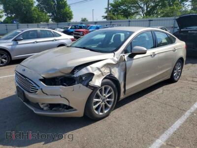 2017 Ford FUSION SE, белый — VIN 3FA6P0H7XHR243713, Copart