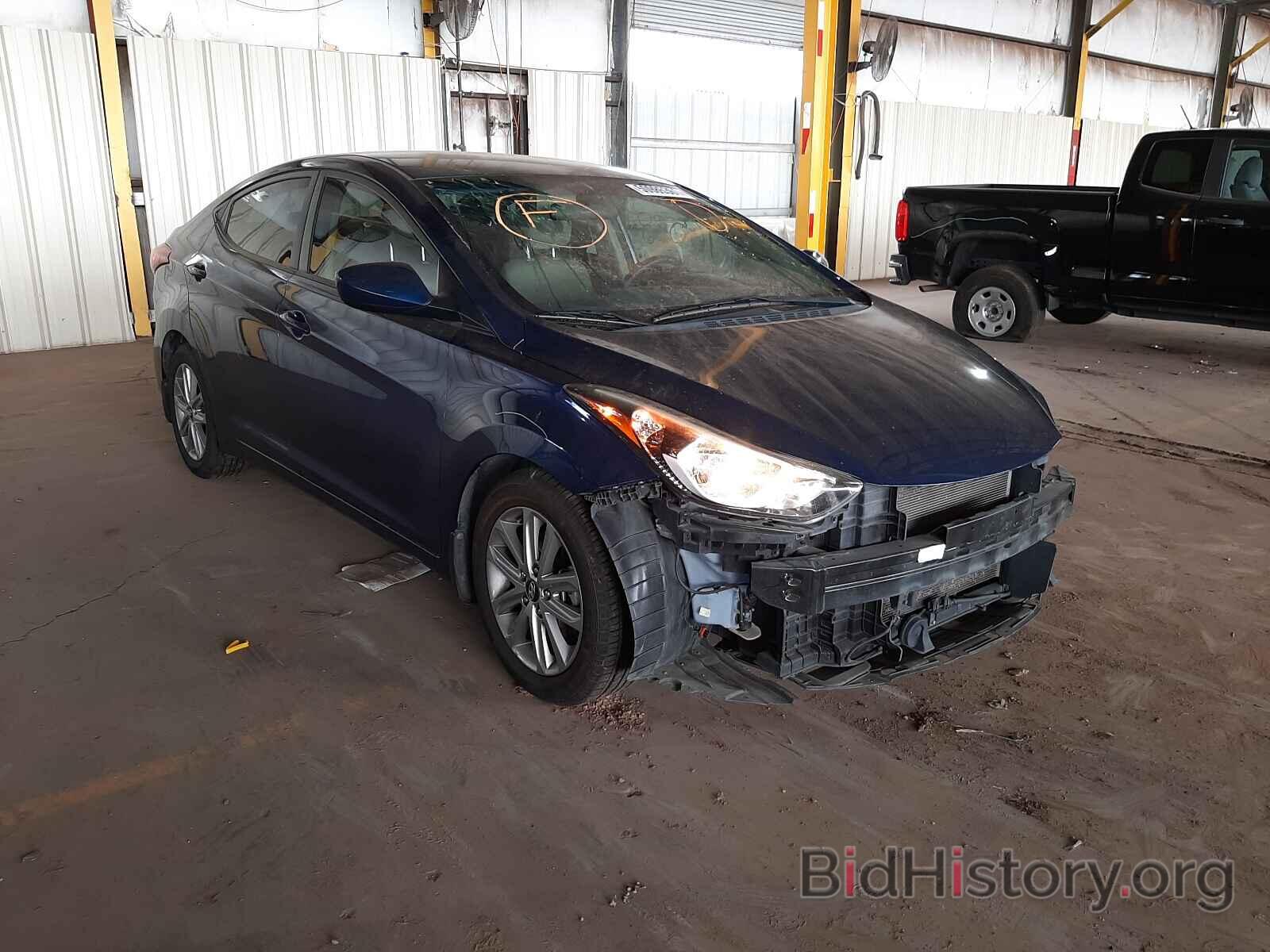 Photo 5NPDH4AE0GH657423 - HYUNDAI ELANTRA 2016