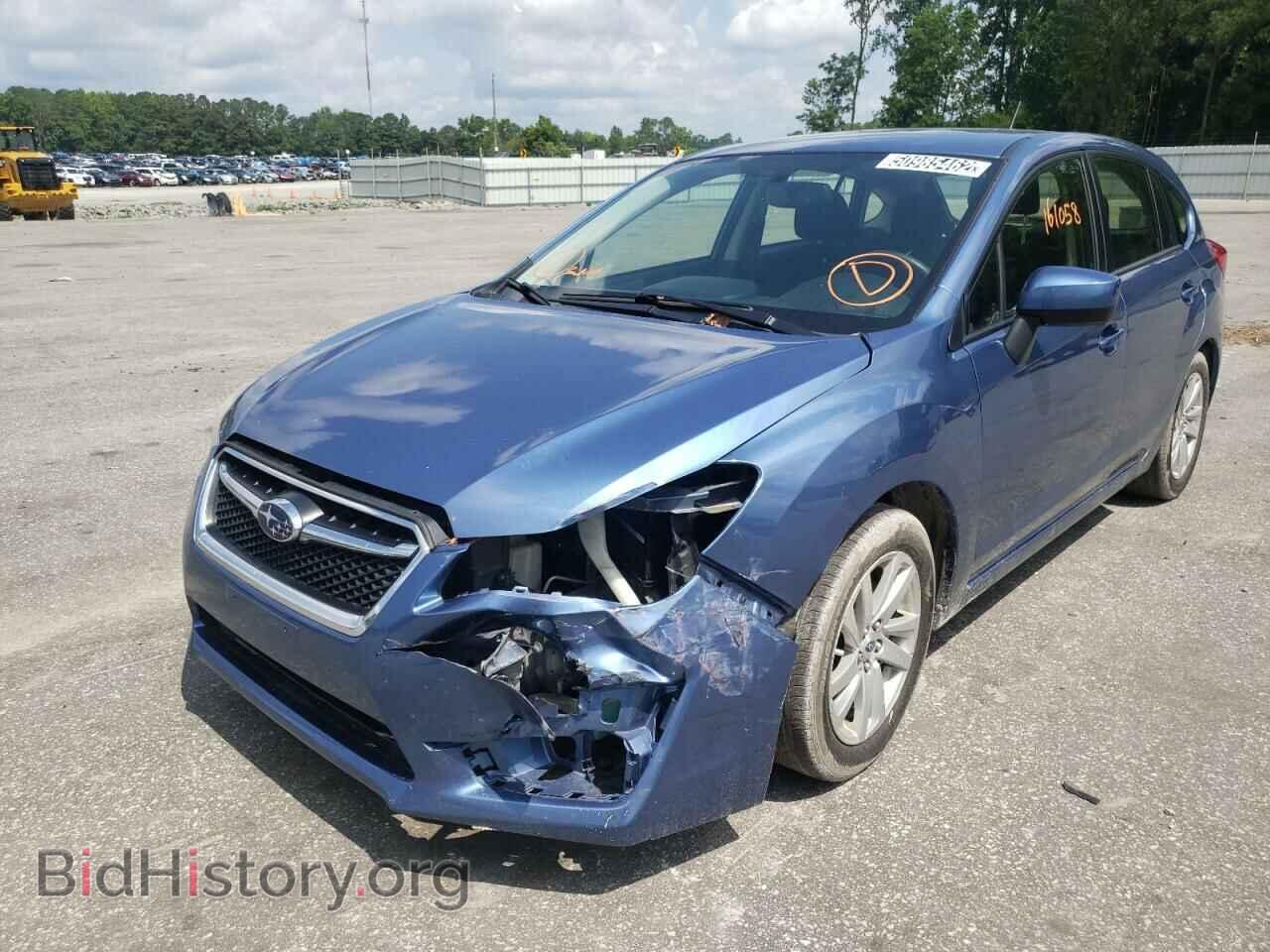 2016 SUBARU IMPREZA - VIN: JF1GPAB67G8277957 - Фото 2