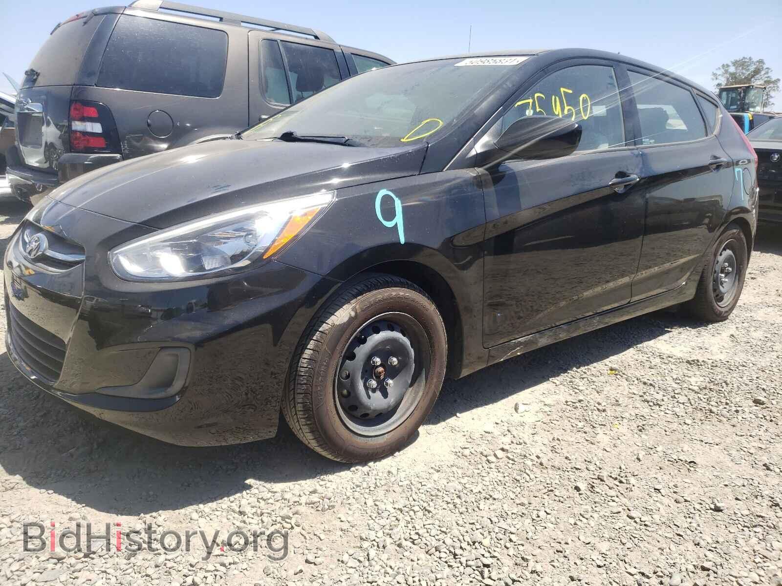 2017 HYUNDAI ACCENT - VIN: KMHCT5AE4HU343292 - Фото 2