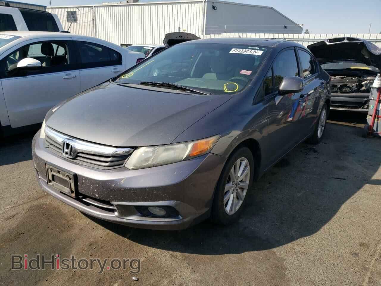 2012 HONDA CIVIC - VIN: 2HGFB2F82CH525401 - Фото 2