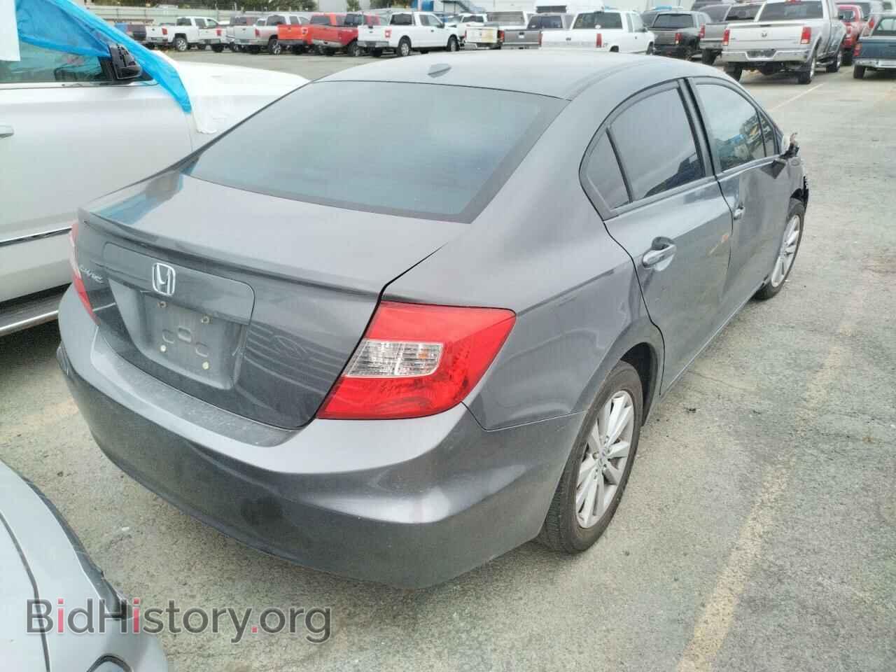 2012 HONDA CIVIC - VIN: 2HGFB2F82CH525401 - Фото 4