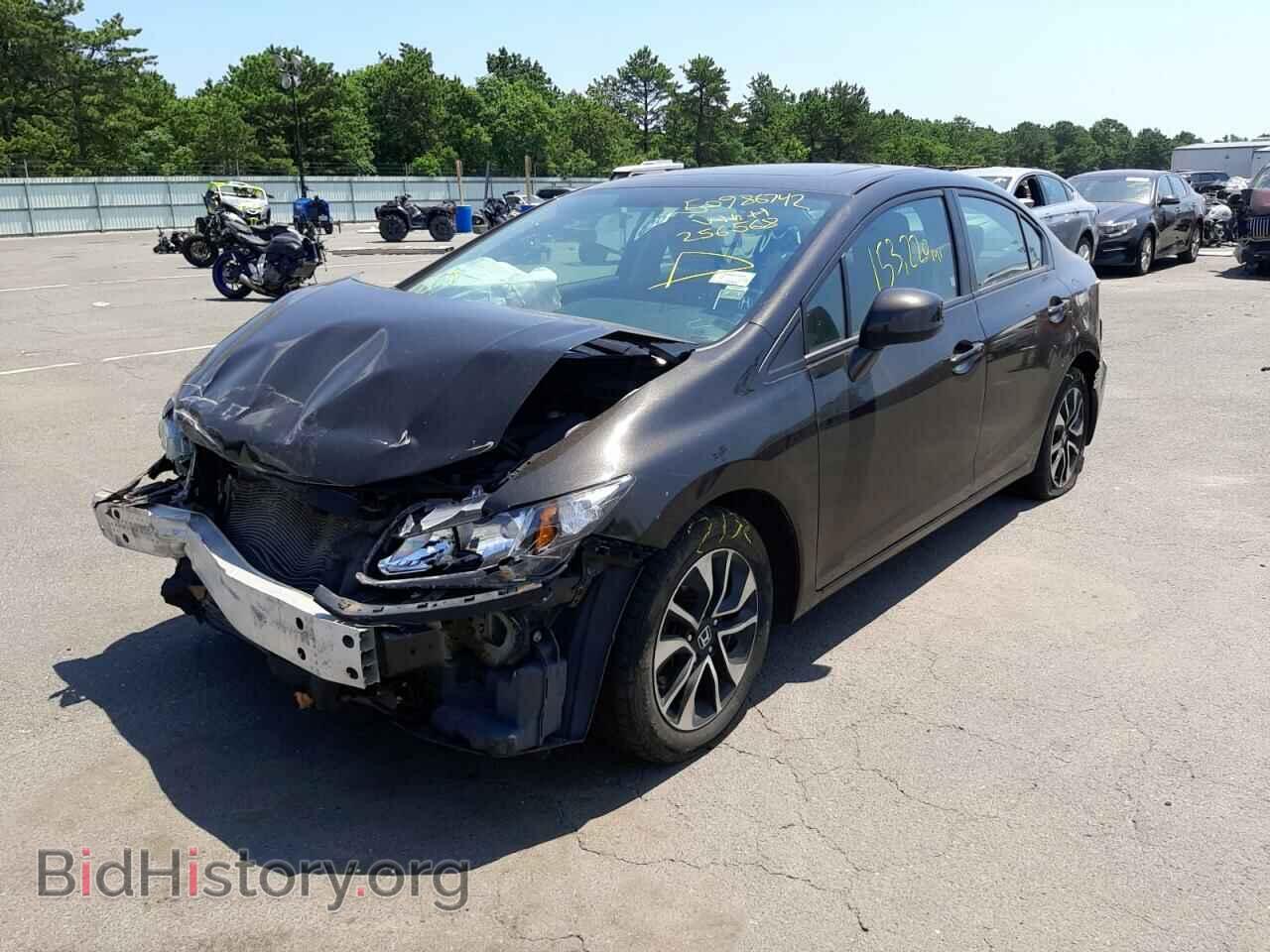 2013 HONDA CIVIC - VIN: 19XFB2F82DE256568 - Фото 2