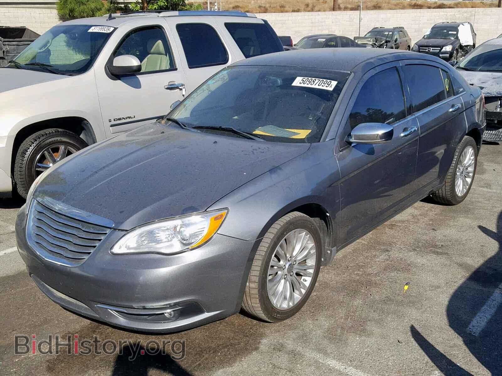 2012 CHRYSLER 200 - VIN: 1C3CCBCB6CN108938 - Фото 2