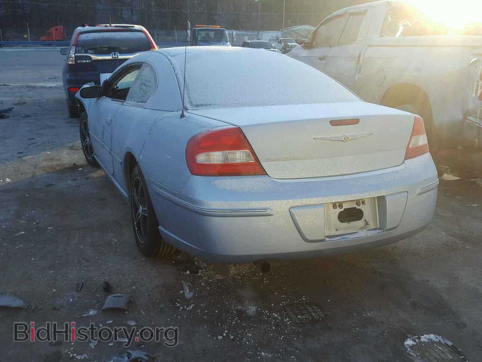 2004 CHRYSLER SEBRING - VIN: 4C3AG42G14E084357 - Фото 3