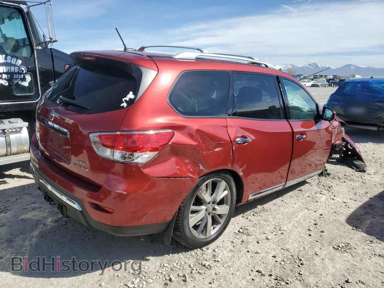 2014 NISSAN PATHFINDER - VIN: 5N1AR2MM6EC714395 - Фото 3