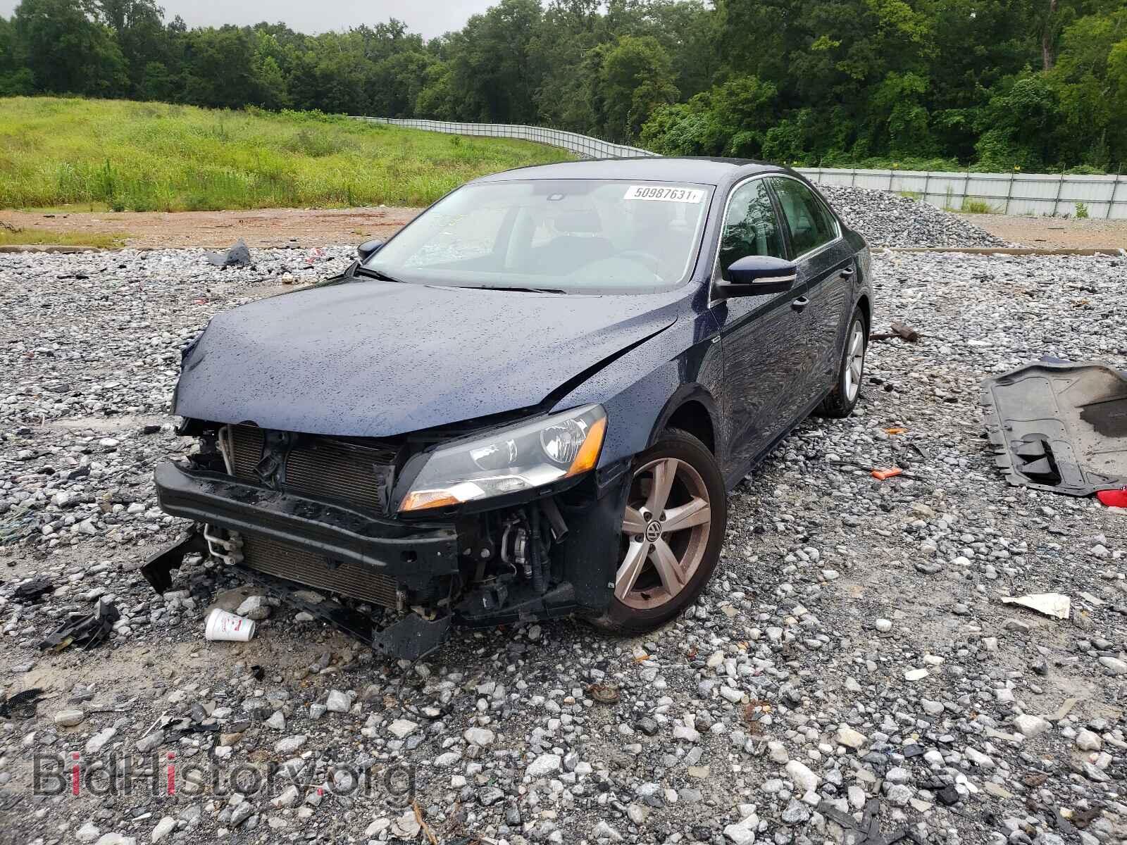 2014 VOLKSWAGEN PASSAT - VIN: 1VWAT7A37EC051608 - Фото 2