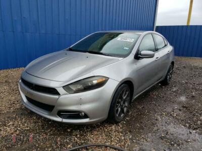 2015 Dodge DART Dart SXT, gray — VIN 1C3CDFBB8FD363011, Copart