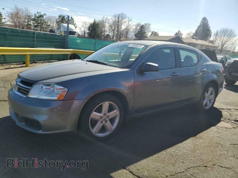 2013 Dodge AVENGER SE (VIN 1C3CDZAB9DN519020) — фото 1 из 12, Copart, повреждение: задняя часть