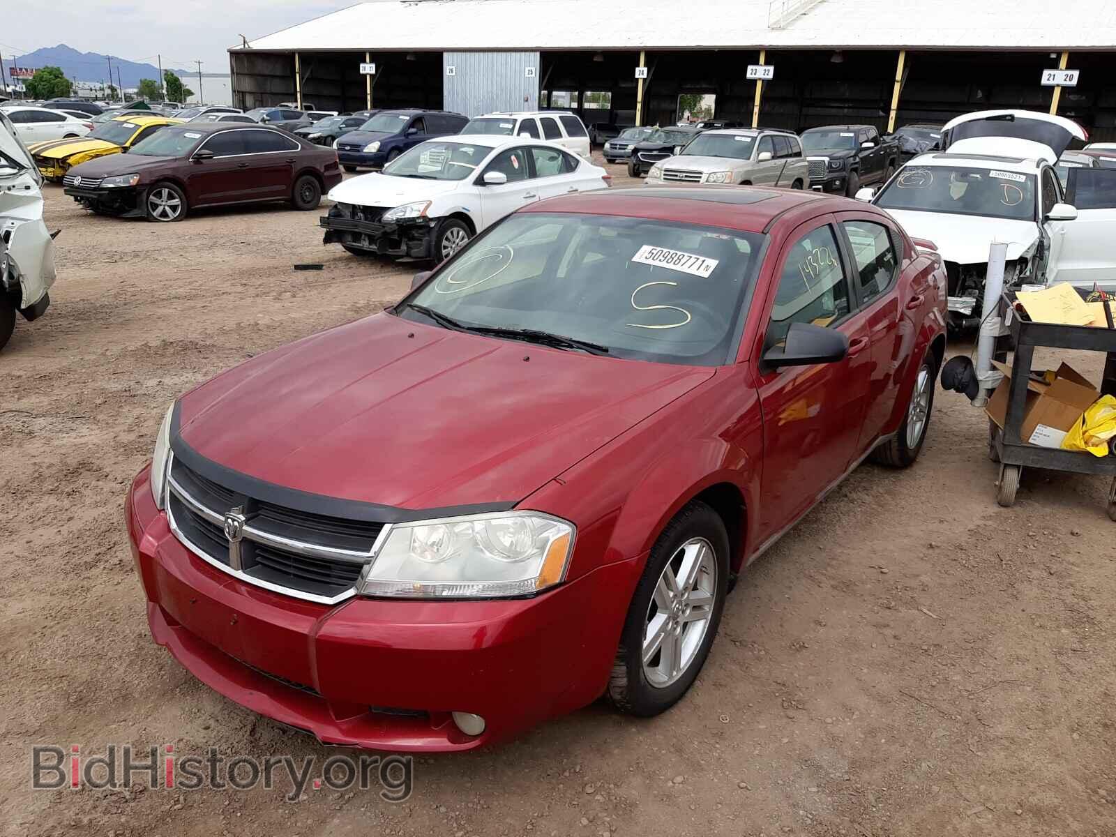 2009 DODGE AVENGER - VIN: 1B3LC56D69N506610 - Фото 2