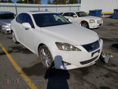 2006 Lexus IS IS 350, white — VIN JTHBE262X65011810, Copart