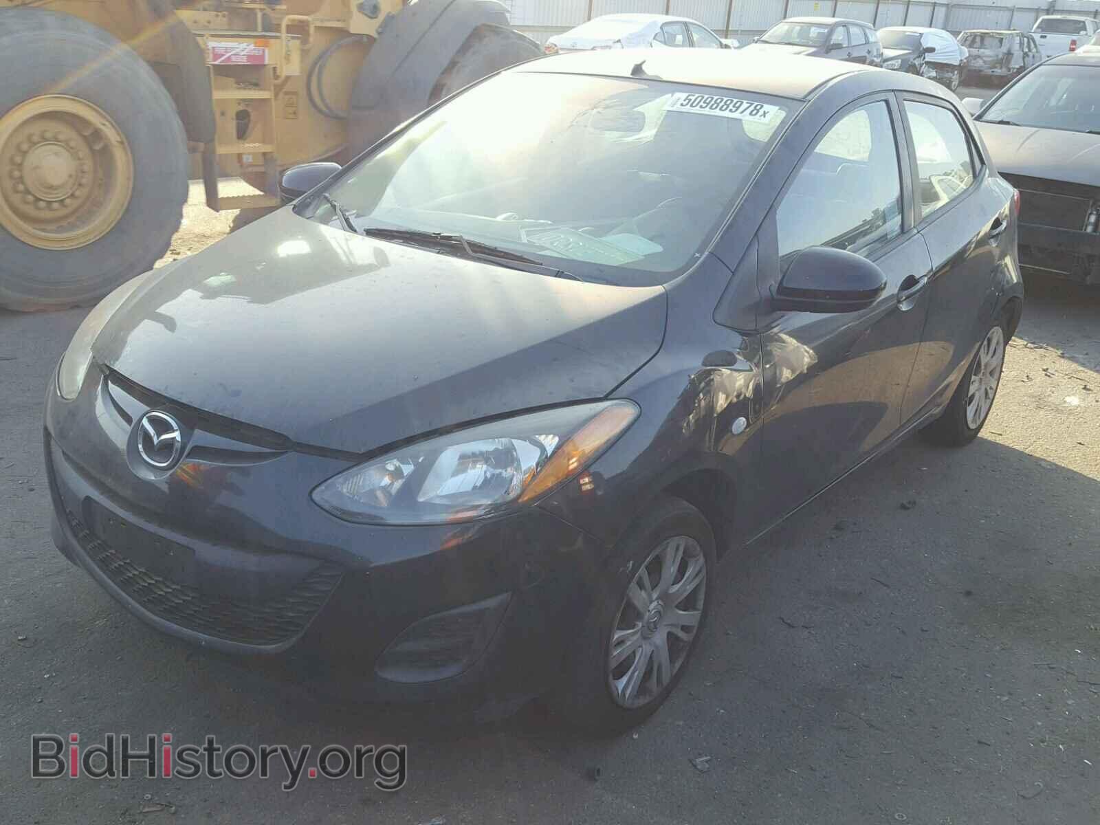 2014 MAZDA 2 - VIN: JM1DE1KZ3E0186838 - Фото 2