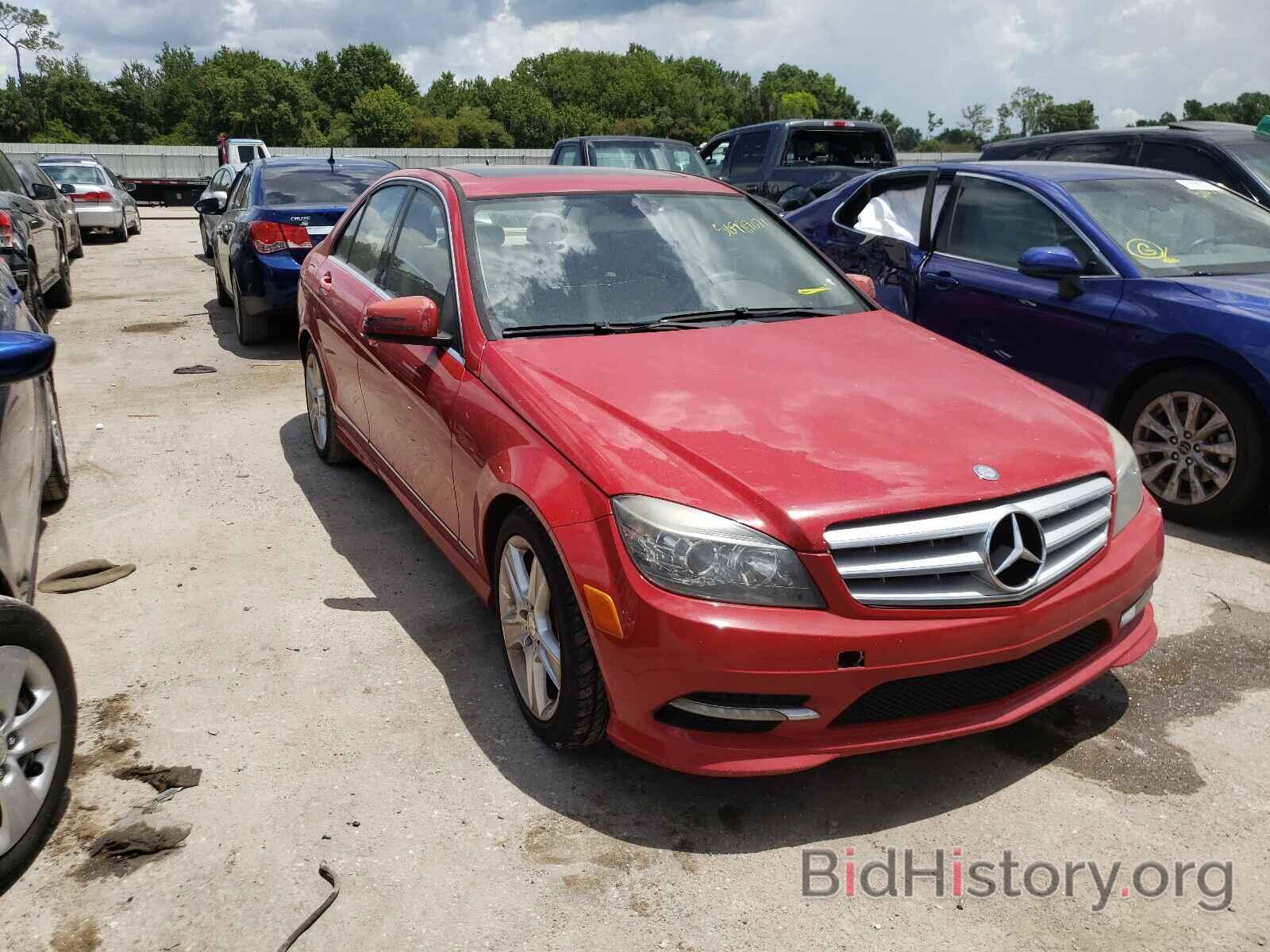 Photo WDDGF5EB5BR171657 - MERCEDES-BENZ C CLASS 2011