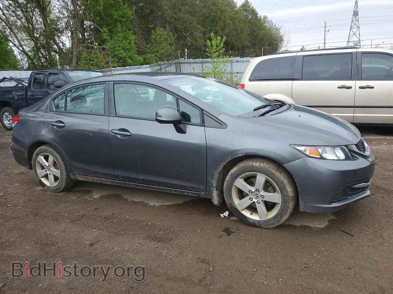 2013 HONDA CIVIC - VIN: 2HGFB2F41DH016785 - Фото 4