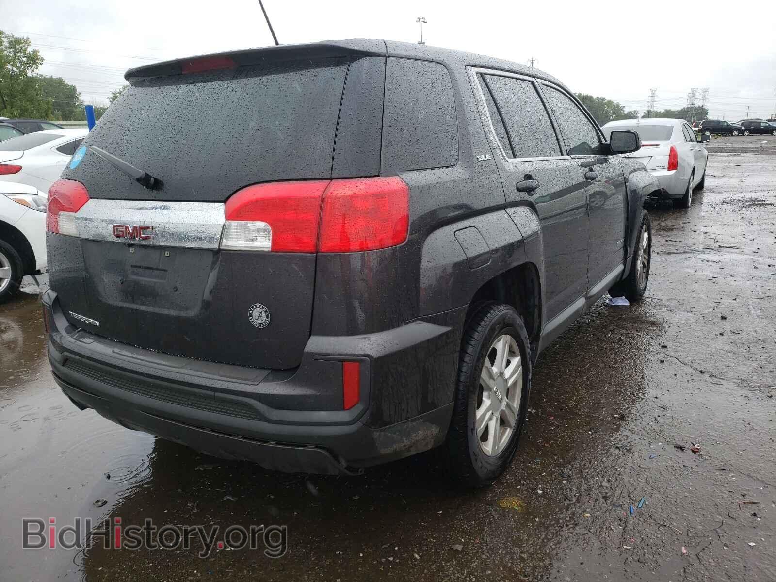2016 GMC TERRAIN - VIN: 2GKALMEK6G6252919 - Фото 4
