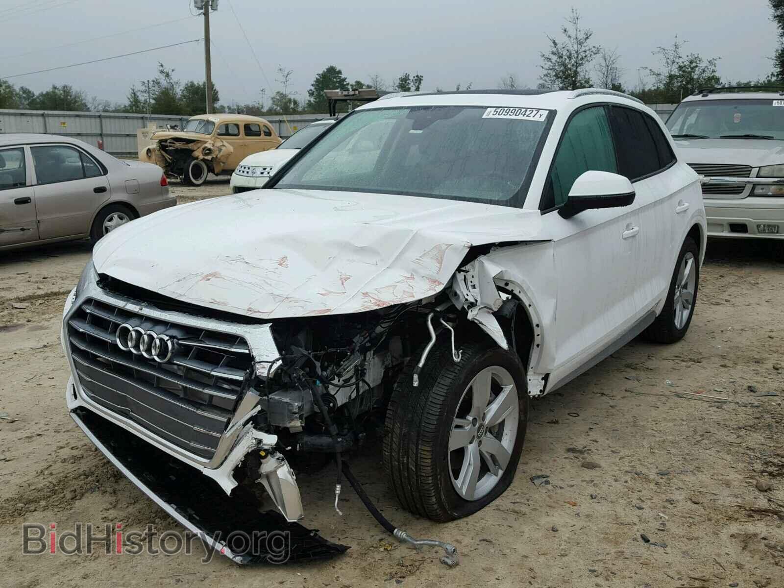 2018 AUDI Q5 - VIN: WA1ANAFYXJ2015162 - Фото 2